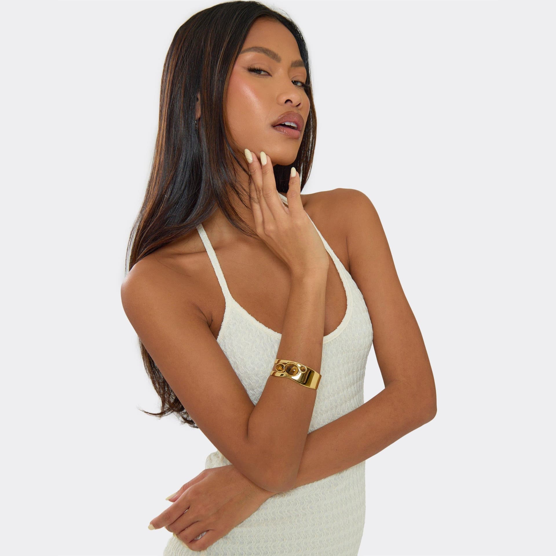 EGO EGO Gold Resin Detail Bracelet