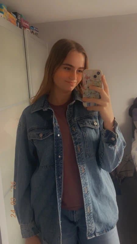 ASOS Asos long denim jacket
