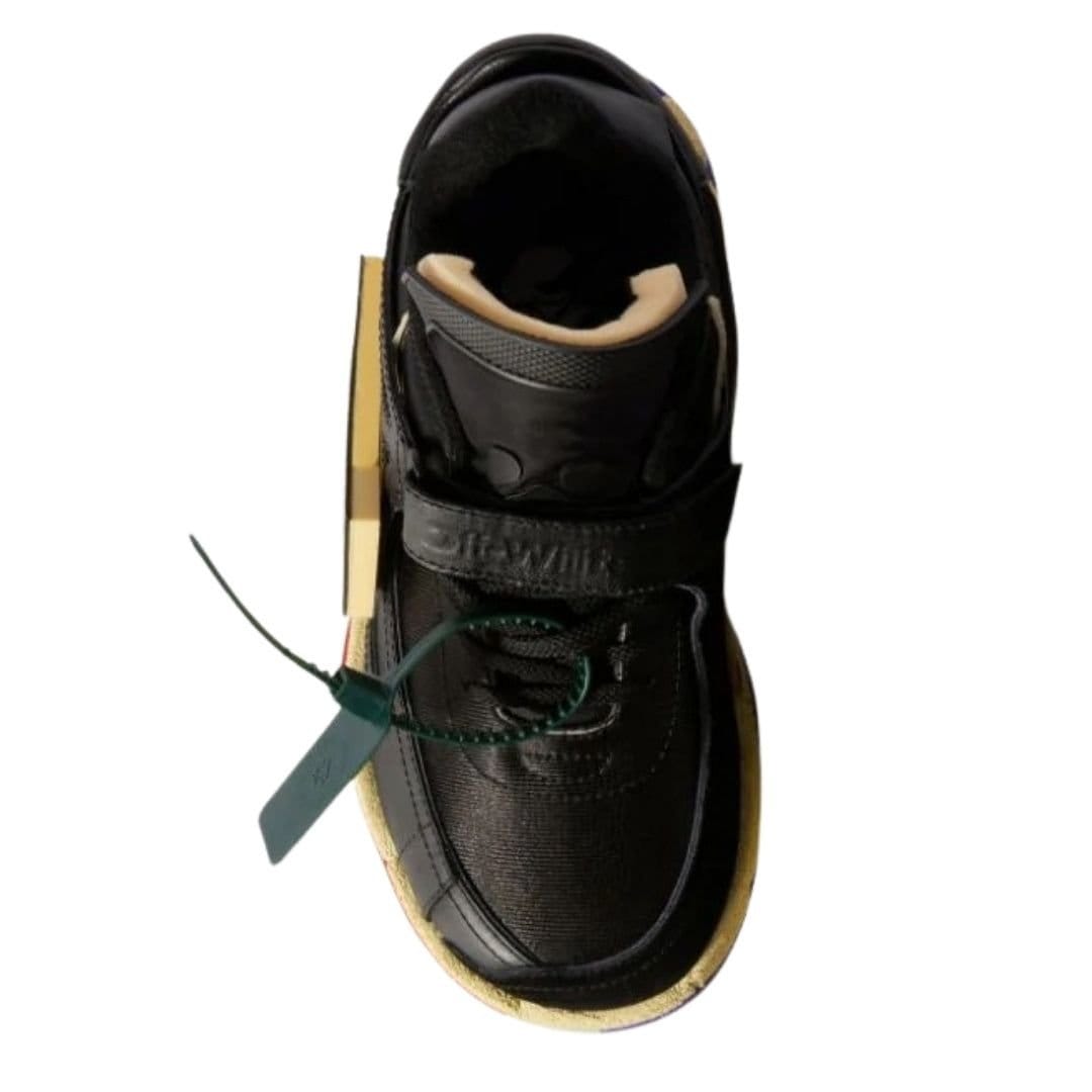 Off-White Off-White Men's Low Top Puzzle Couture Black Sneakers - 4