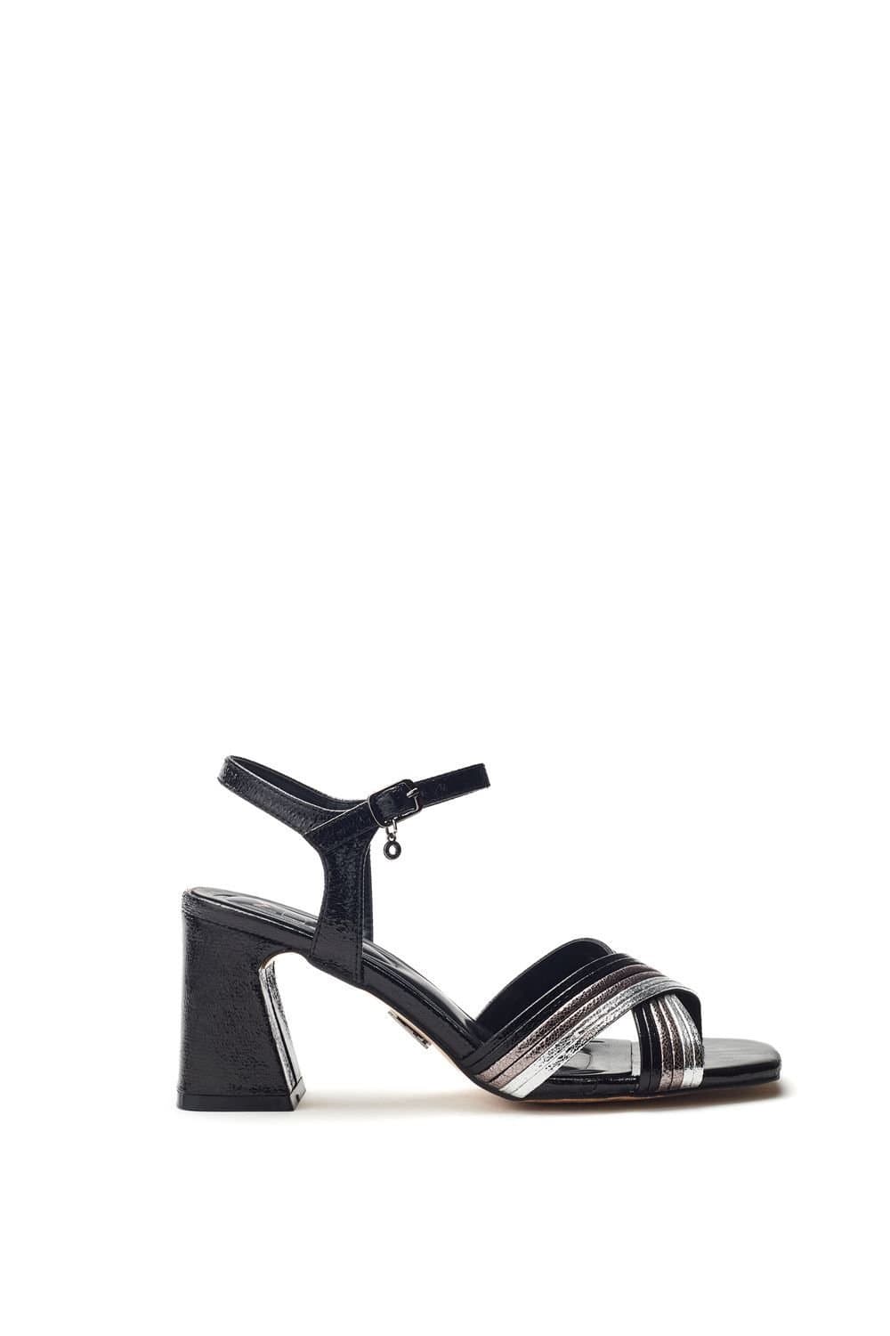 Moda in Pelle Moda In Pelle Women's 'Myrthle' Porvair Heeled Sandals in Black