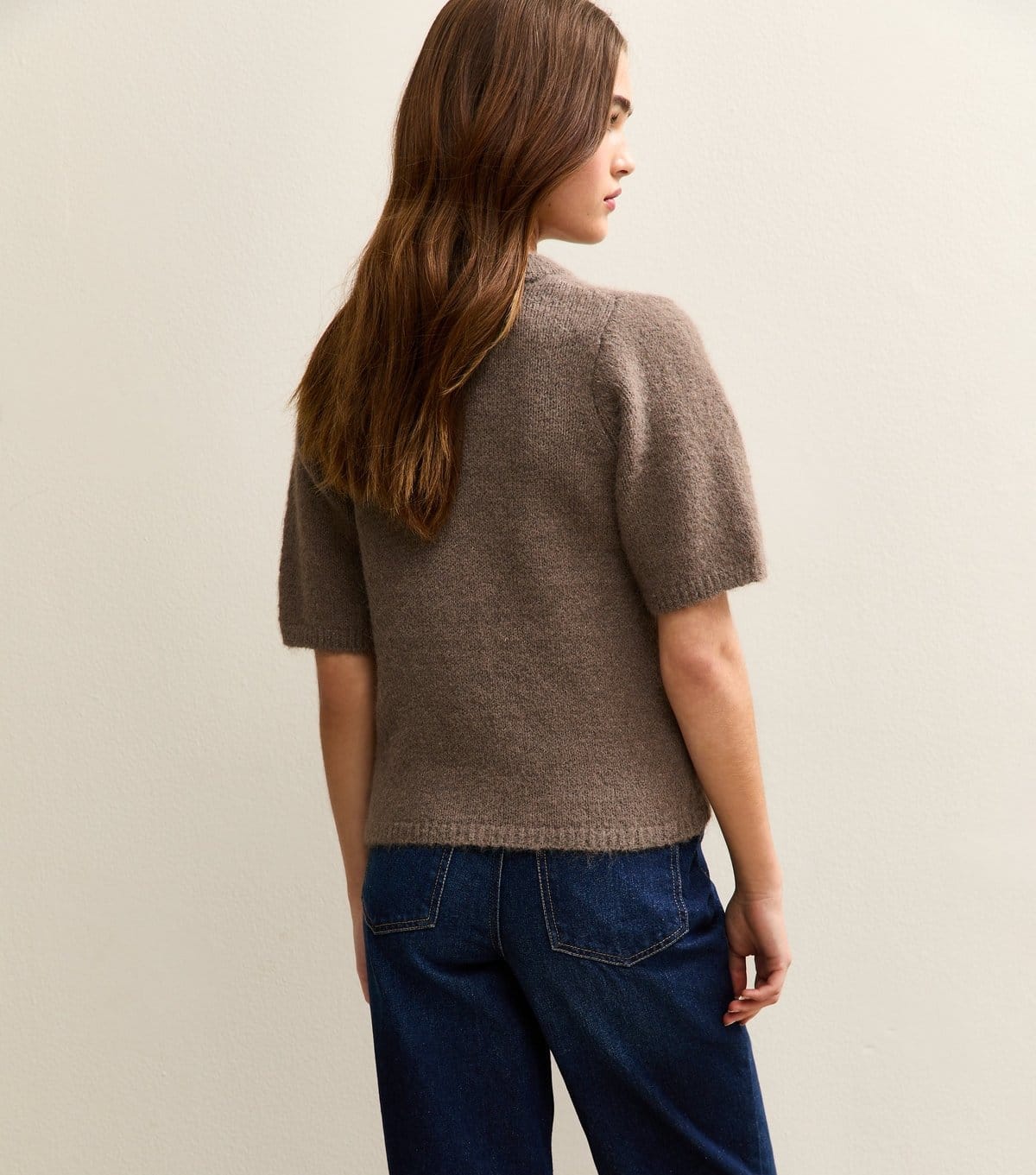 New Look Women's Mink Short Sleeve Knit Top New Look - 4