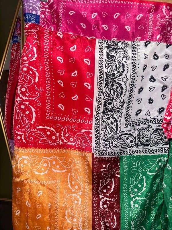 Never Fully Dressed NFD Bandana Mini Wrap Skirt Size 10 NEW