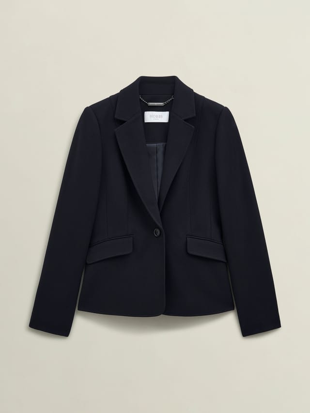 Hobbs London Hobbs London Women's Ivy Jacket in Dark Navy - 2