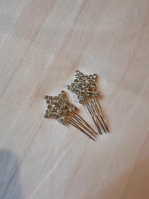 New Look New Look 2x star embellished hair pins