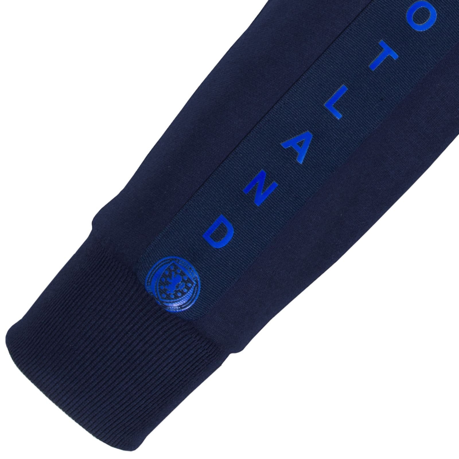 Scottish FA Scottish FA Men's Adults Taped Sweatshirt in Navy - 4