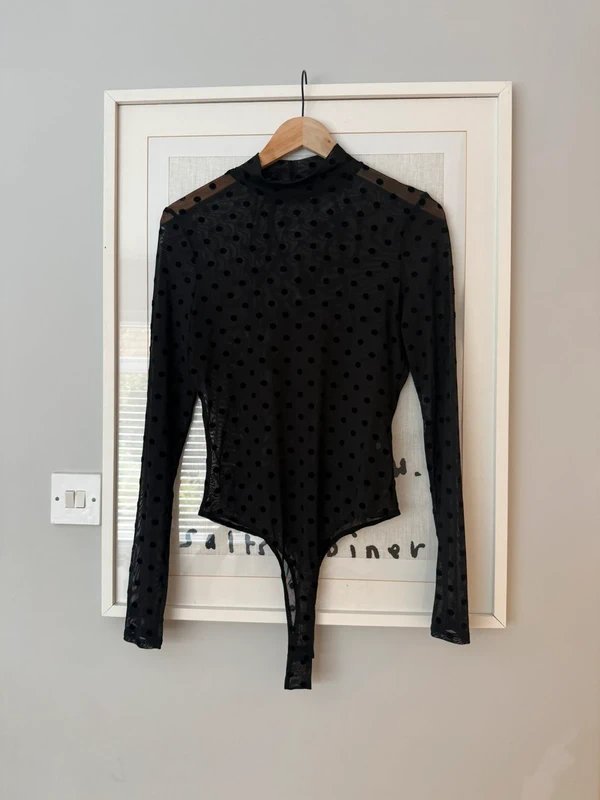 ASOS Design Polka Dot Bodysuit - 1
