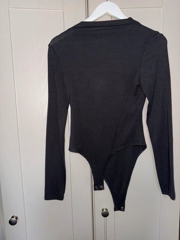 ASOS Dark grey top/bodysuit