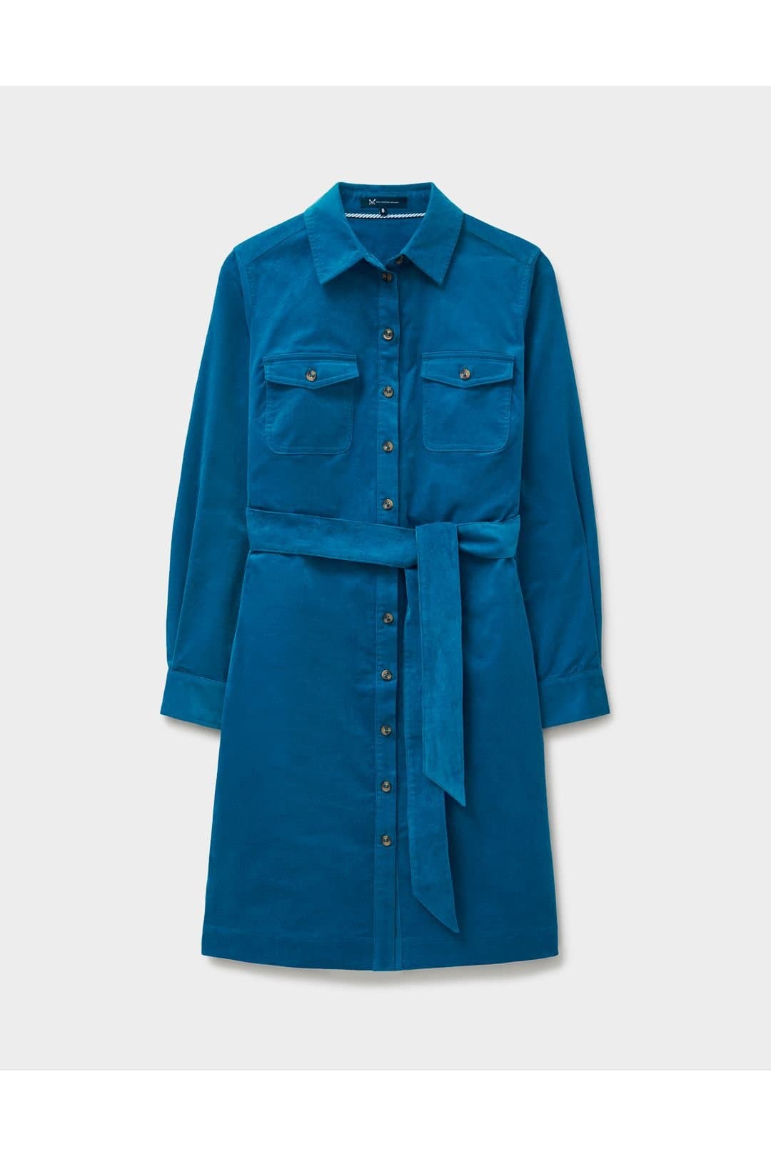 Crew Clothing Crew Clothing Women's Elsie Cord Dress Blue