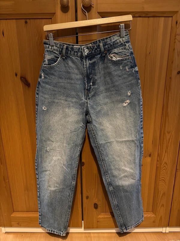 Bershka Bershka Blue Mom jeans size 10