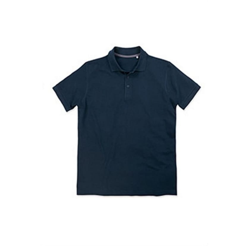Stedman Stars Stedman Stars Men's Harper Cotton Polo in Blue - 1