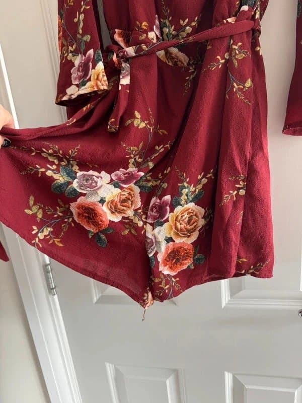 New Look Floral jumpsuit