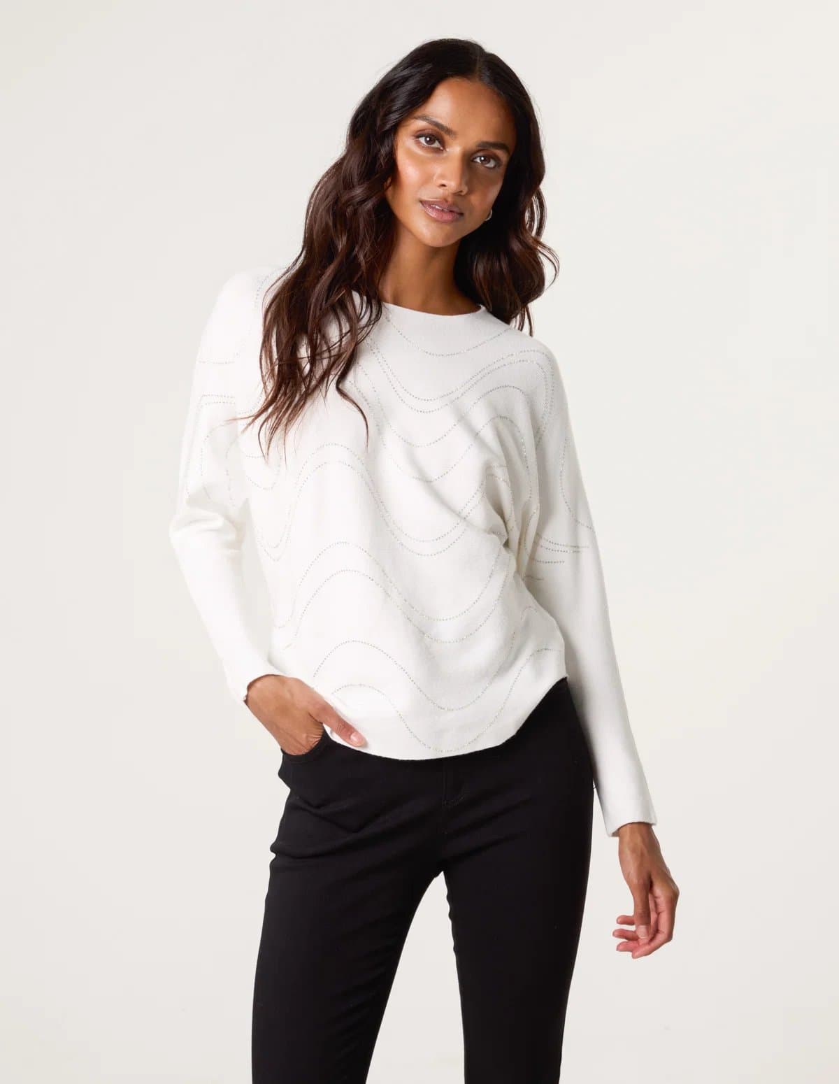 Blue Vanilla Rhinestone Jumper