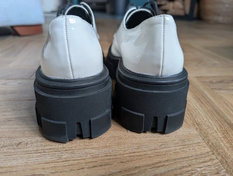 ASOS ASOS chunky patent platform shoes