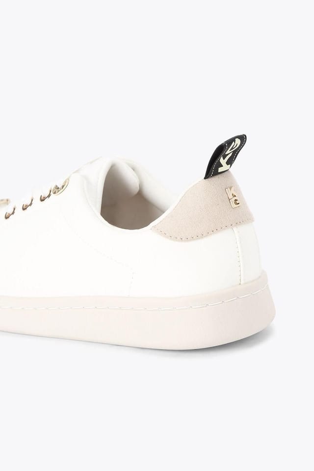 KG Kurt Geiger KG Kurt Geiger Women's 'Liza Lace Up Gem' Trainers in White - 3