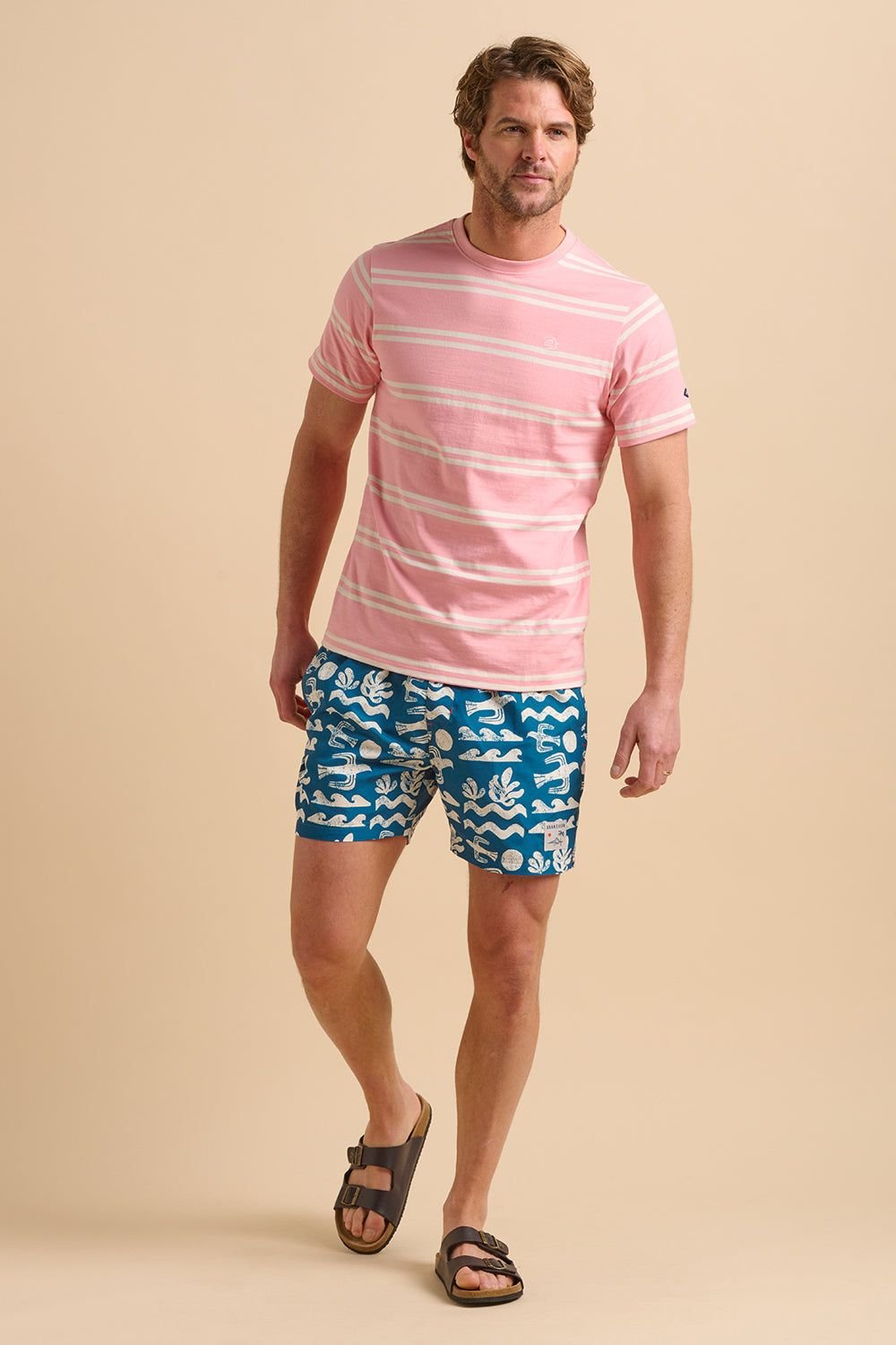 Brakeburn Brakeburn Men's Coast Swimshort in Blue - 2