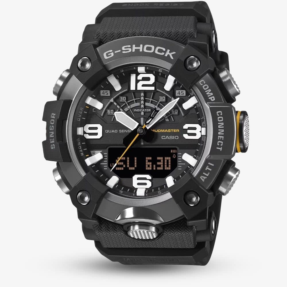 Casio Casio Men's Mens G-Shock Mudmaster Black Strap Smart Watch GG-B100XMB-1AER