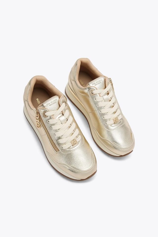 KG Kurt Geiger KG Kurt Geiger Women's 'Lina2' Trainers in Gold - 2