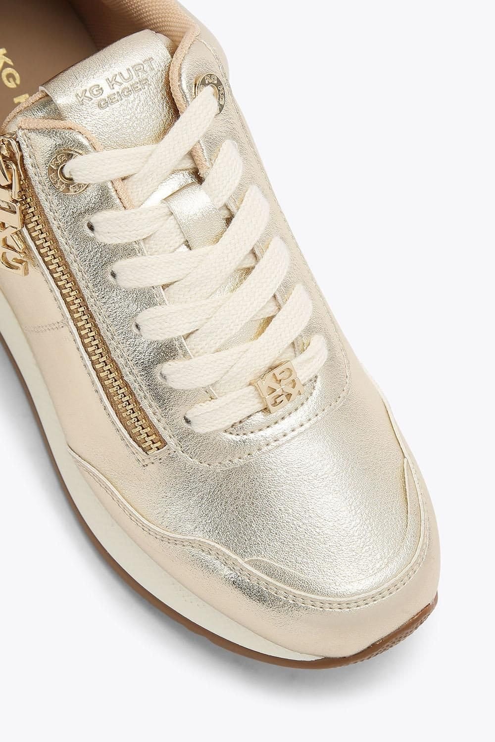 KG Kurt Geiger KG Kurt Geiger Women's 'Lina2' Trainers in Gold - 4