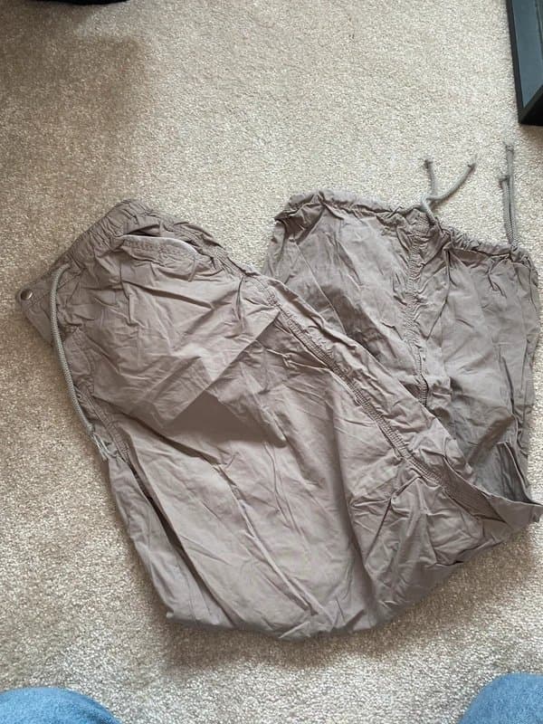 ASOS Beige cargos parachute pants
