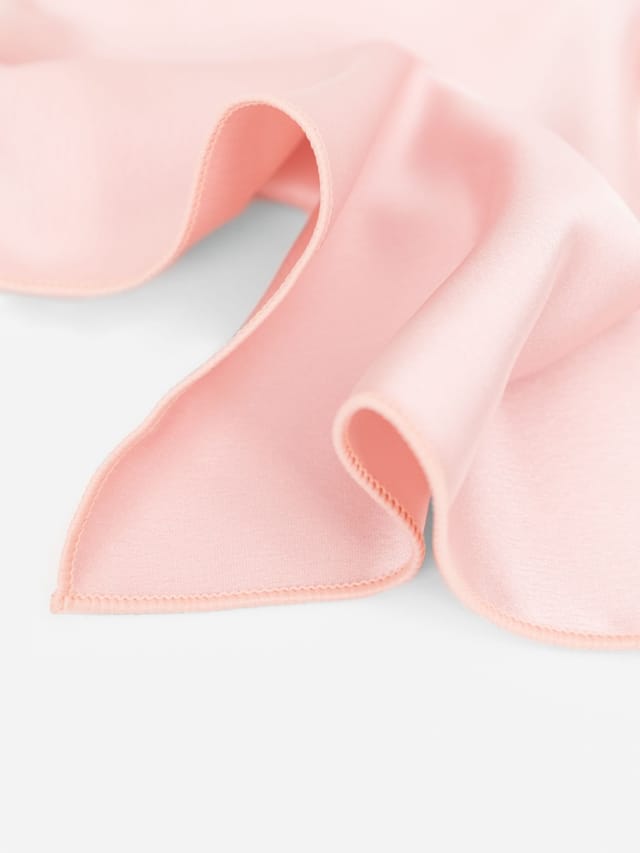 Maya Deluxe Maya Deluxe Men's Satin Tie Pocket Square Set in Pink - 3