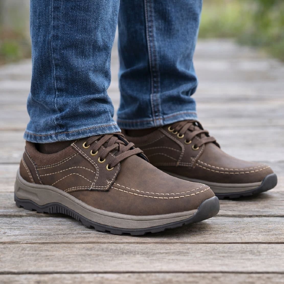 Charles Southwell Charles Southwell Men's Casual Lace-Up Comfort Shoes in Brown