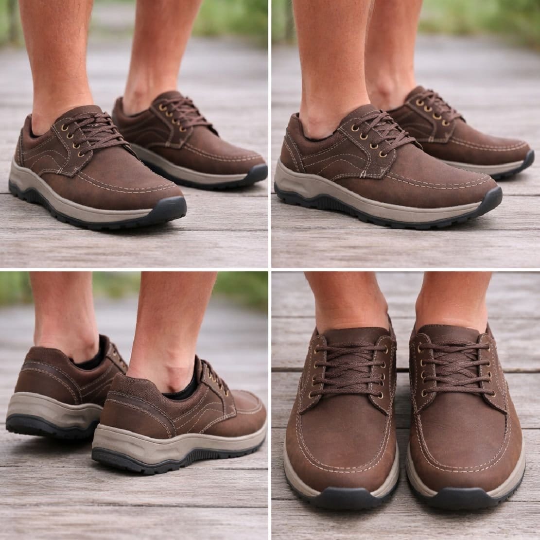 Charles Southwell Charles Southwell Men's Casual Lace-Up Comfort Shoes in Brown - 4