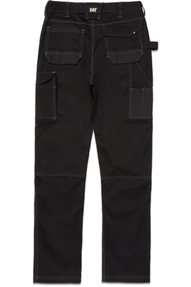 Caterpillar Caterpillar Men's Essential Knee Pocket Stretch Holster Trouser in Black - 2
