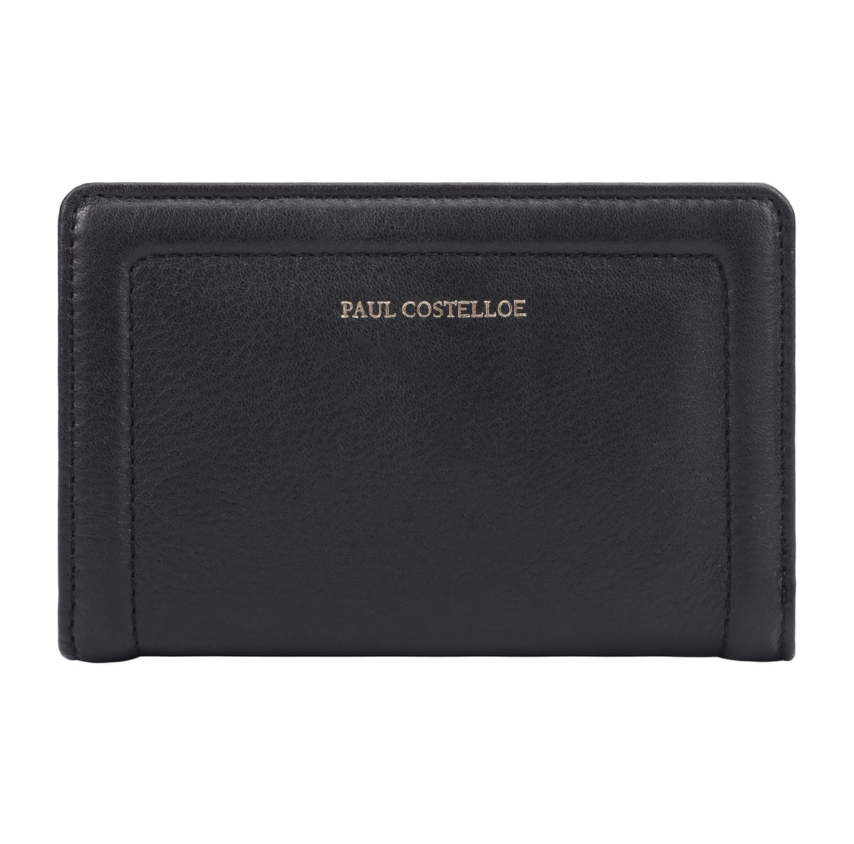 Paul Costelloe Paul Costelloe Women's Miri Leather Purse in Jet Black - 1