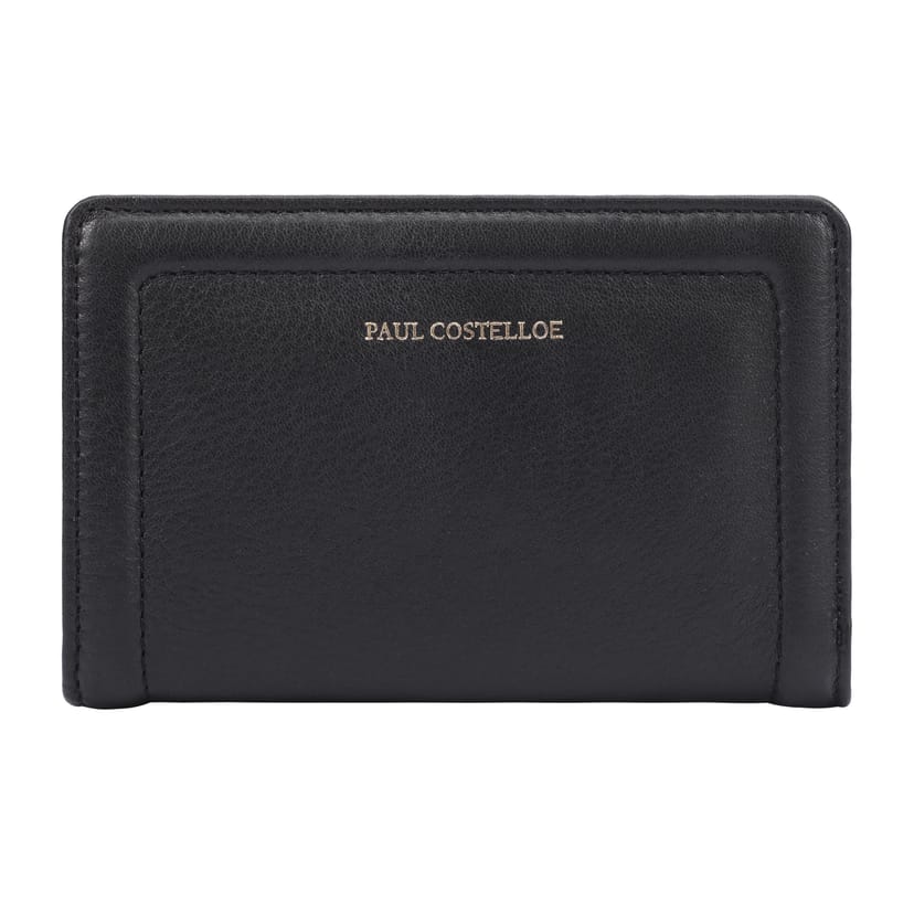 Paul Costelloe Paul Costelloe Women's Miri Leather Purse in Jet Black - 1