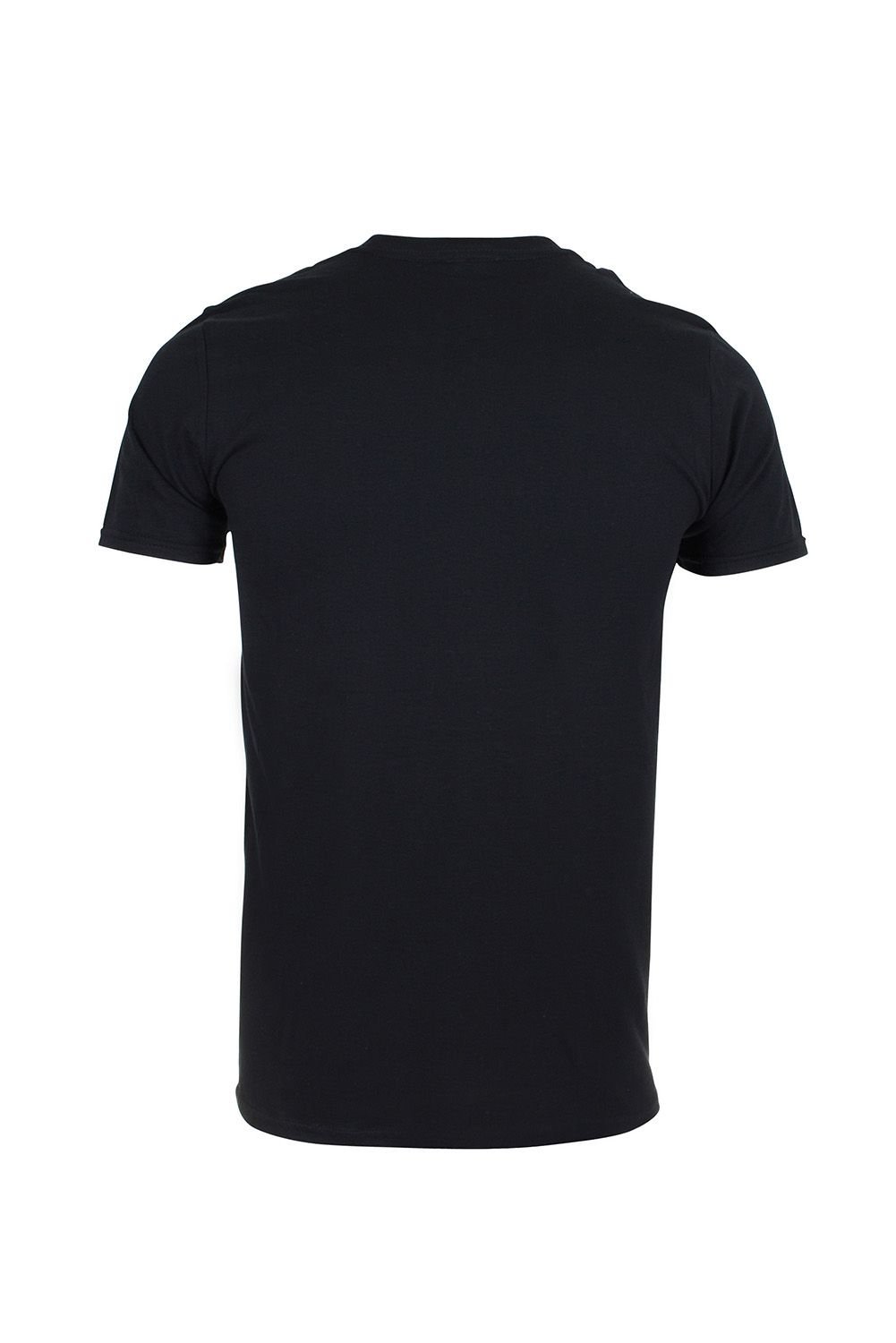 Flash Flash Men's Line Logo Cotton -shirt Black - 3
