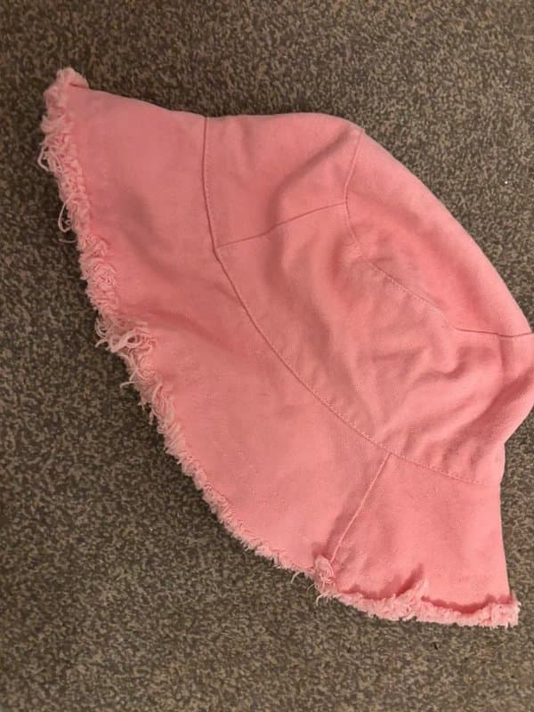 New Look Pink bucket hat holiday beach festival party same day post