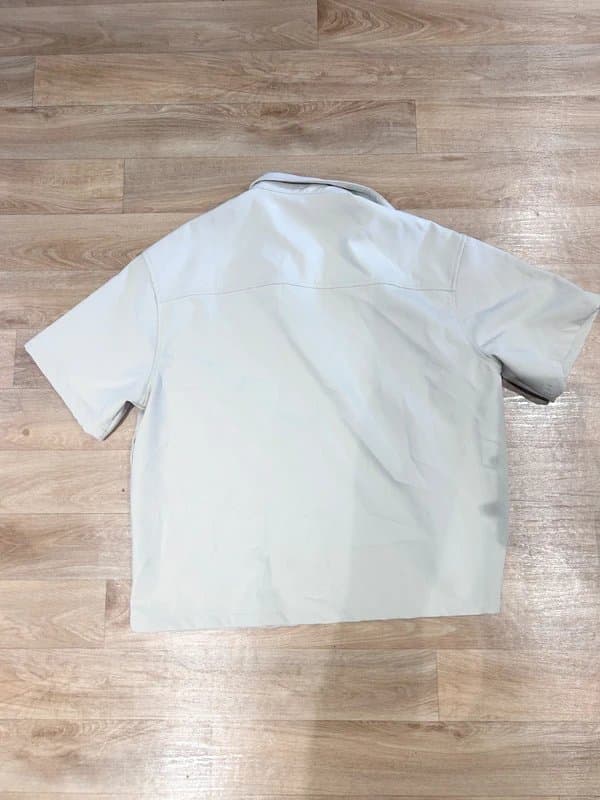 Bershka Bershka Men’s Short Sleeve Shirt Beige Size M BNWT