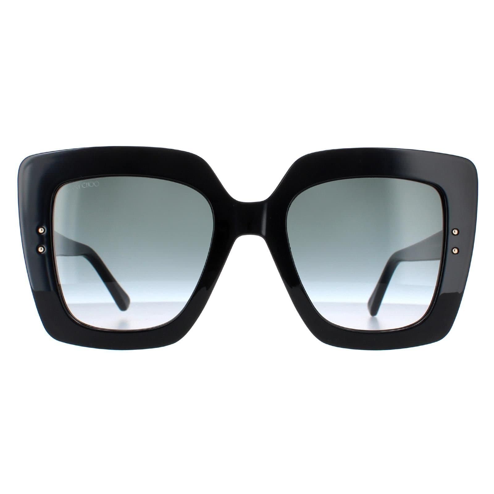 Jimmy Choo Jimmy Choo Women's Square Black Dark Grey Gradient AURI/G/S