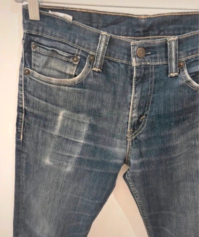 Levis Levi’s 511 Slim Fit Jeans W31 L32 Dark Wash Blue Denim Men’s Designer Classic Casual