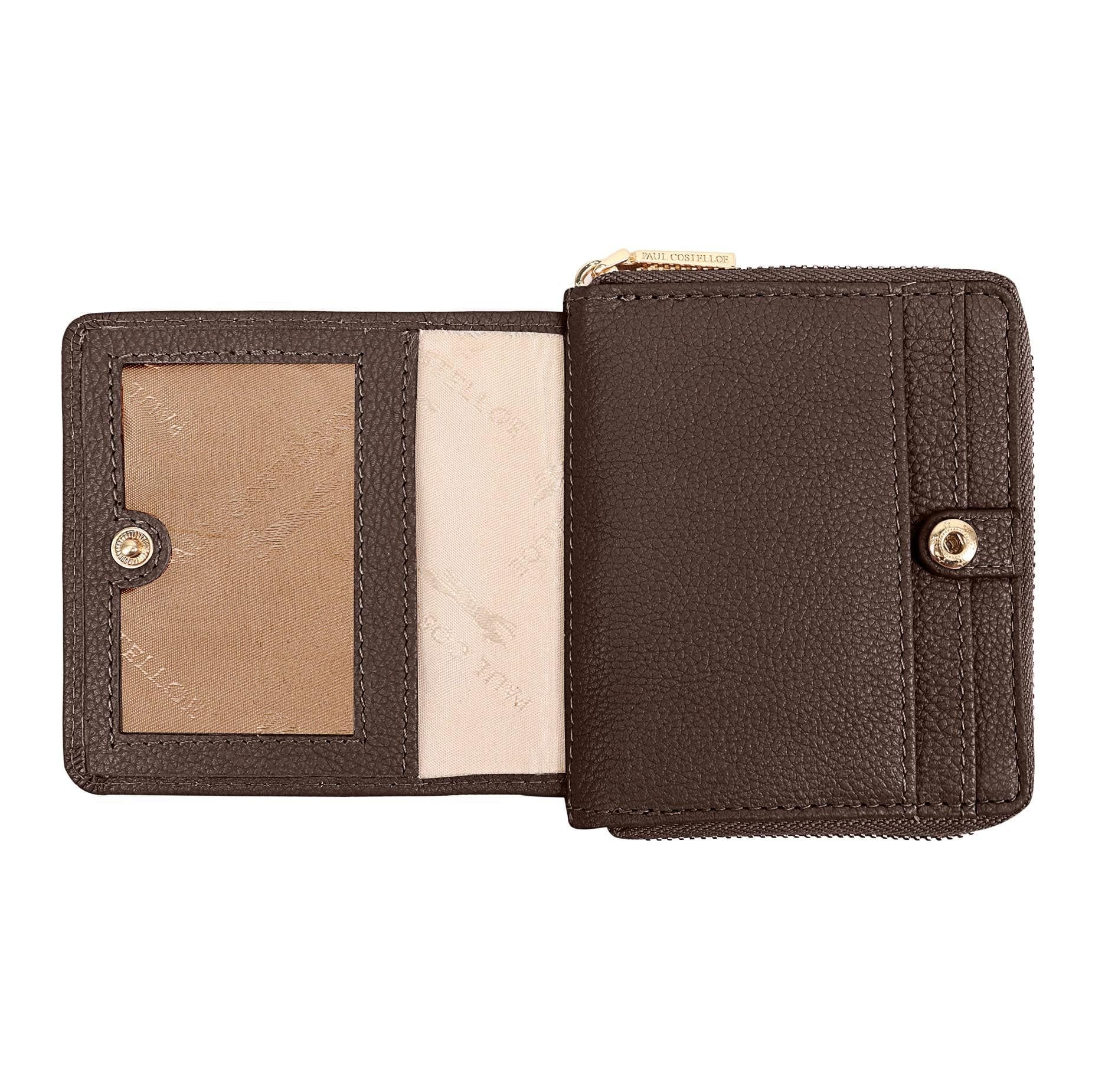 Paul Costelloe Paul Costelloe Women's Kalina Leather Purse in Brown - 4