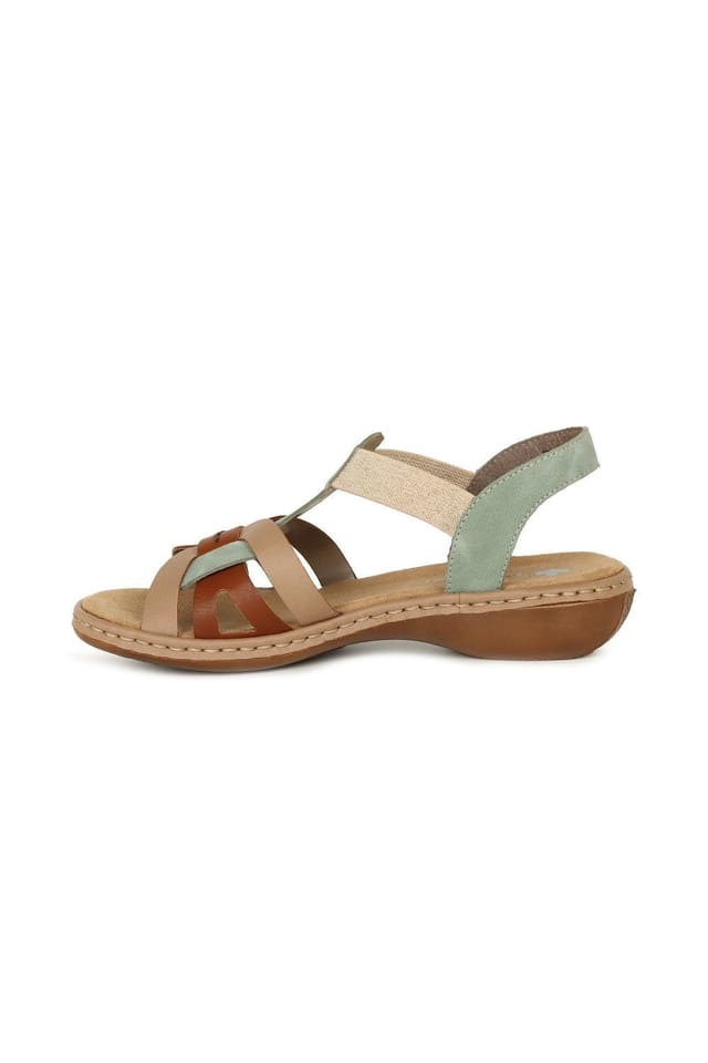 Rieker Rieker Women's 'Globe' Sandals in Mint - 2