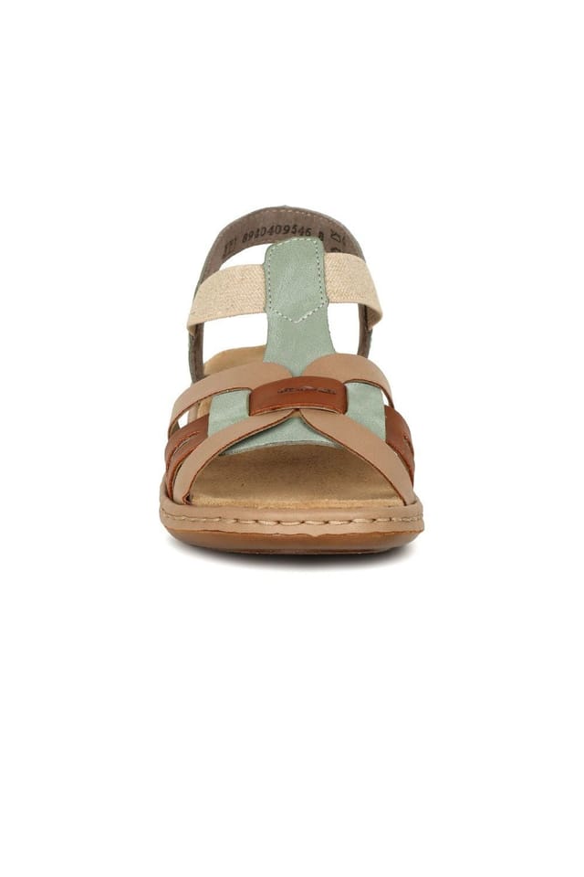 Rieker Rieker Women's 'Globe' Sandals in Mint - 3
