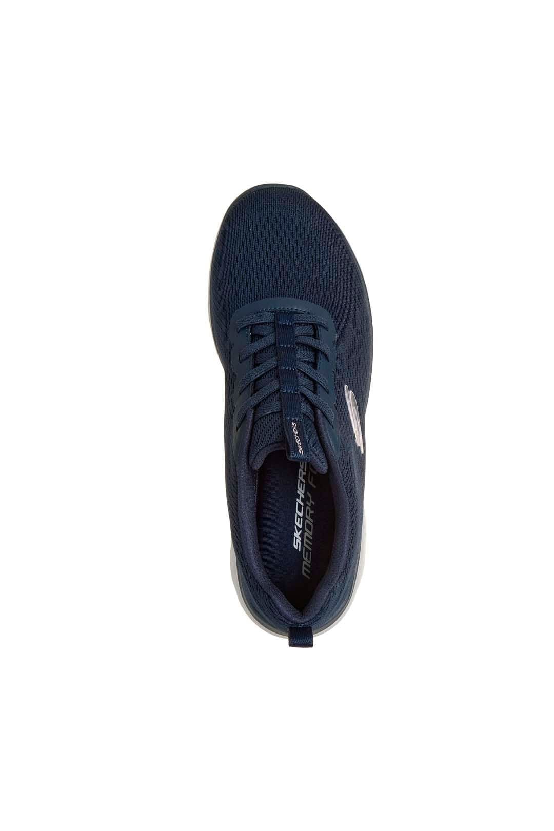Skechers Skechers Women's Summits Engineered Mesh Flat Bungee Slip-On W/ Memory Foam Navy - 4