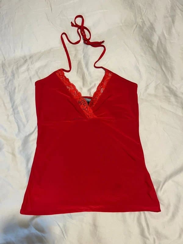 ASOS ASOS Red Halter Neck