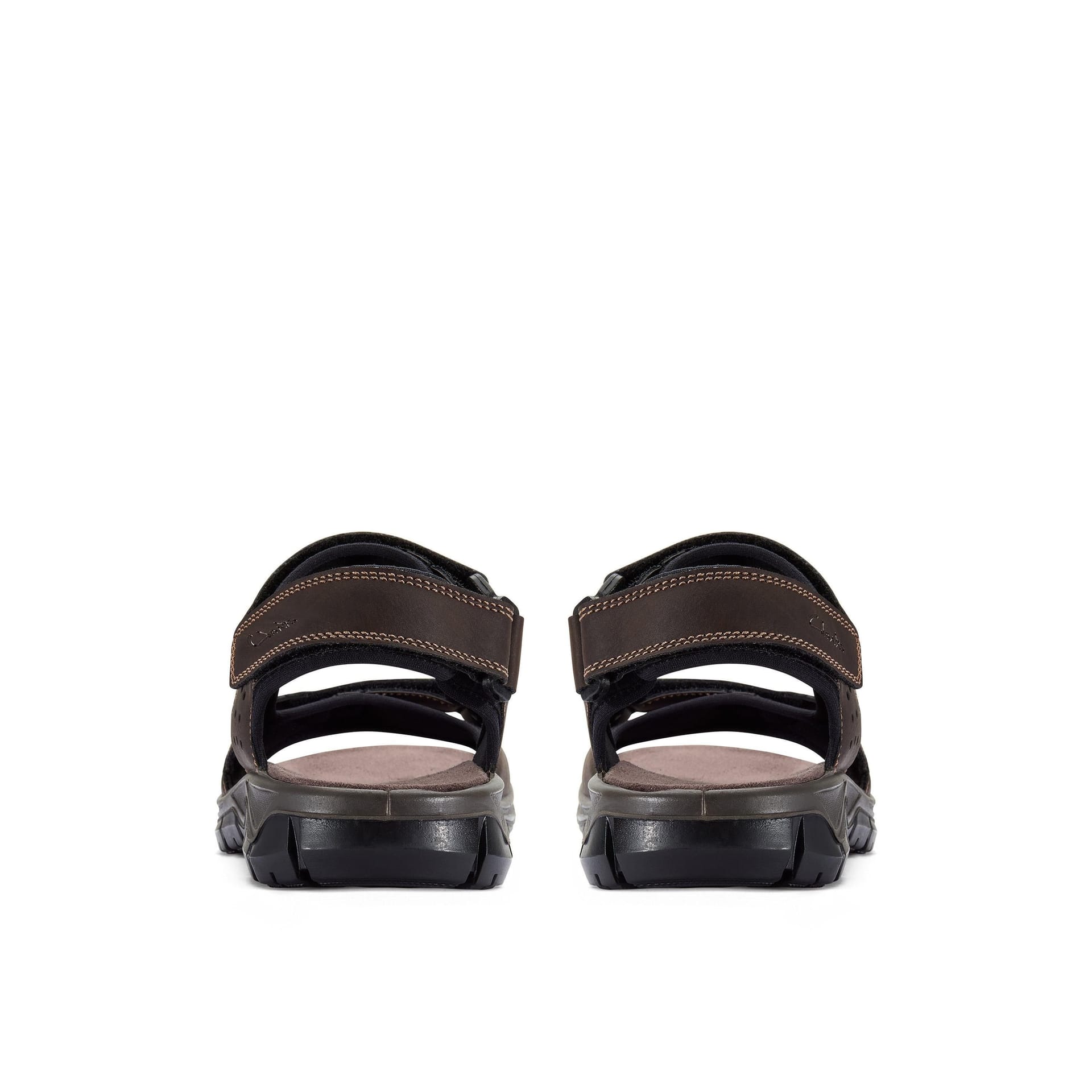 Clarks Clarks Men's Napoli Tide Brown Flat Sandals, Walking - 4