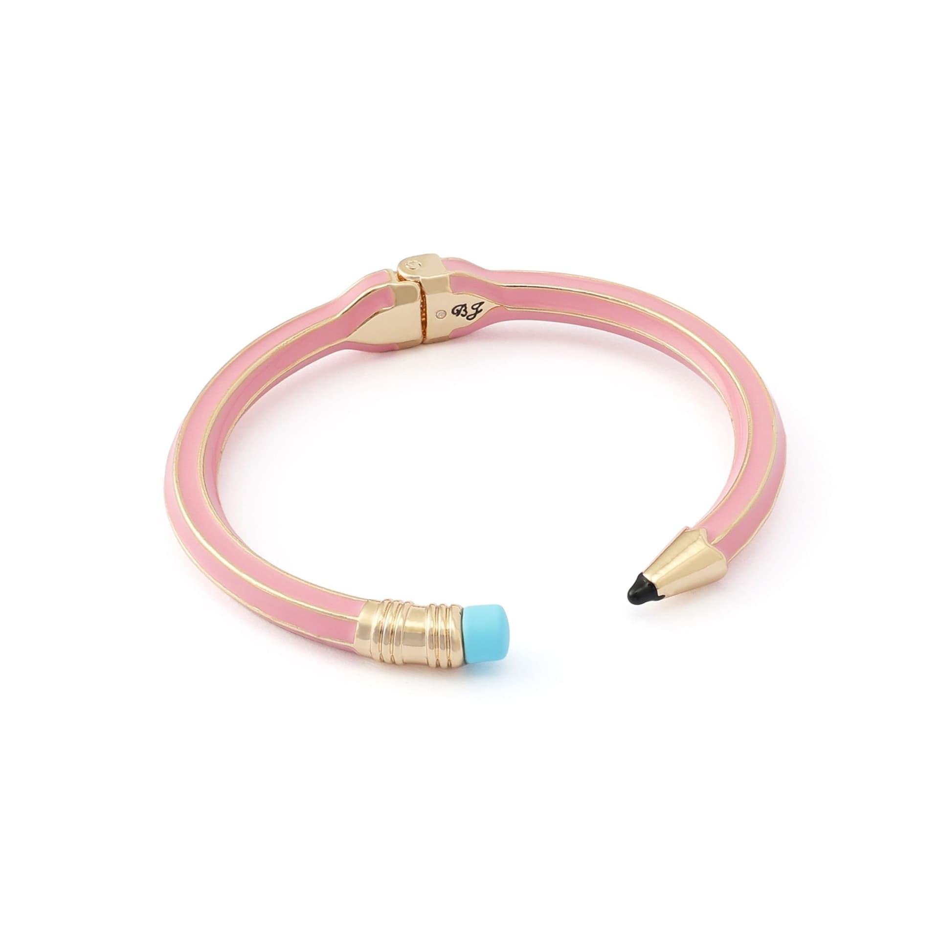 Betsey Johnson Betsey Johnson Women's Johnson Best In Class Classic Pencil Bangle Bracelet in Pink