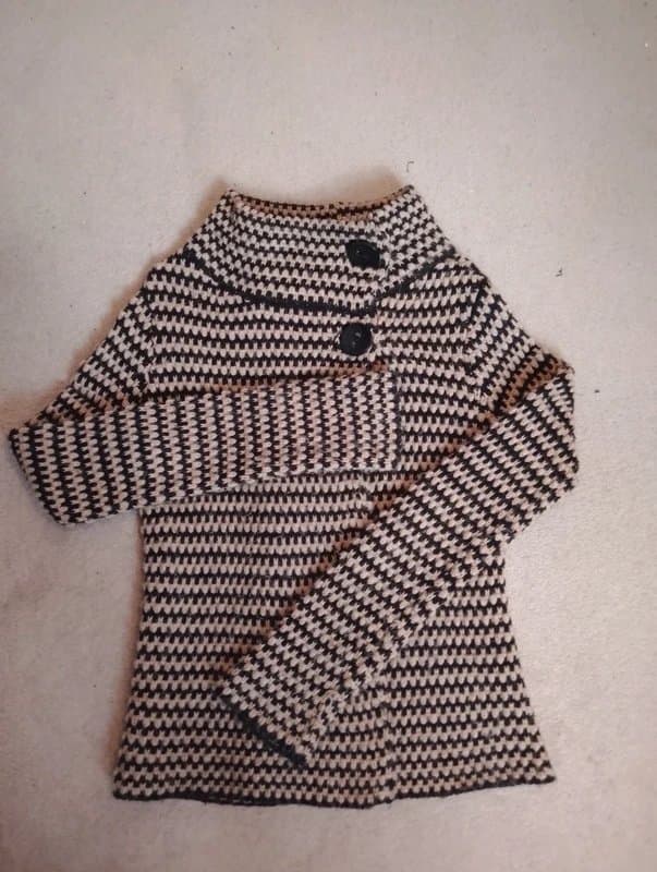 Topshop Top Shop 60s Style Knitted Cardigan Jacket 8