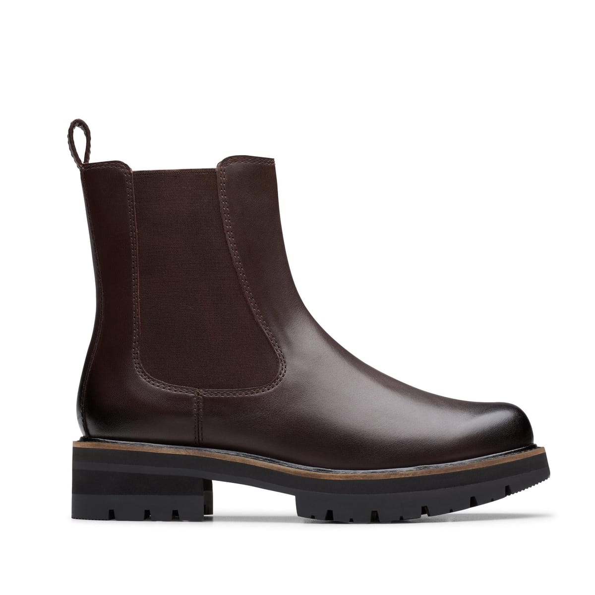 Clarks Clarks Women's Orianna Lane Brown Leather Chelsea Boots - 1
