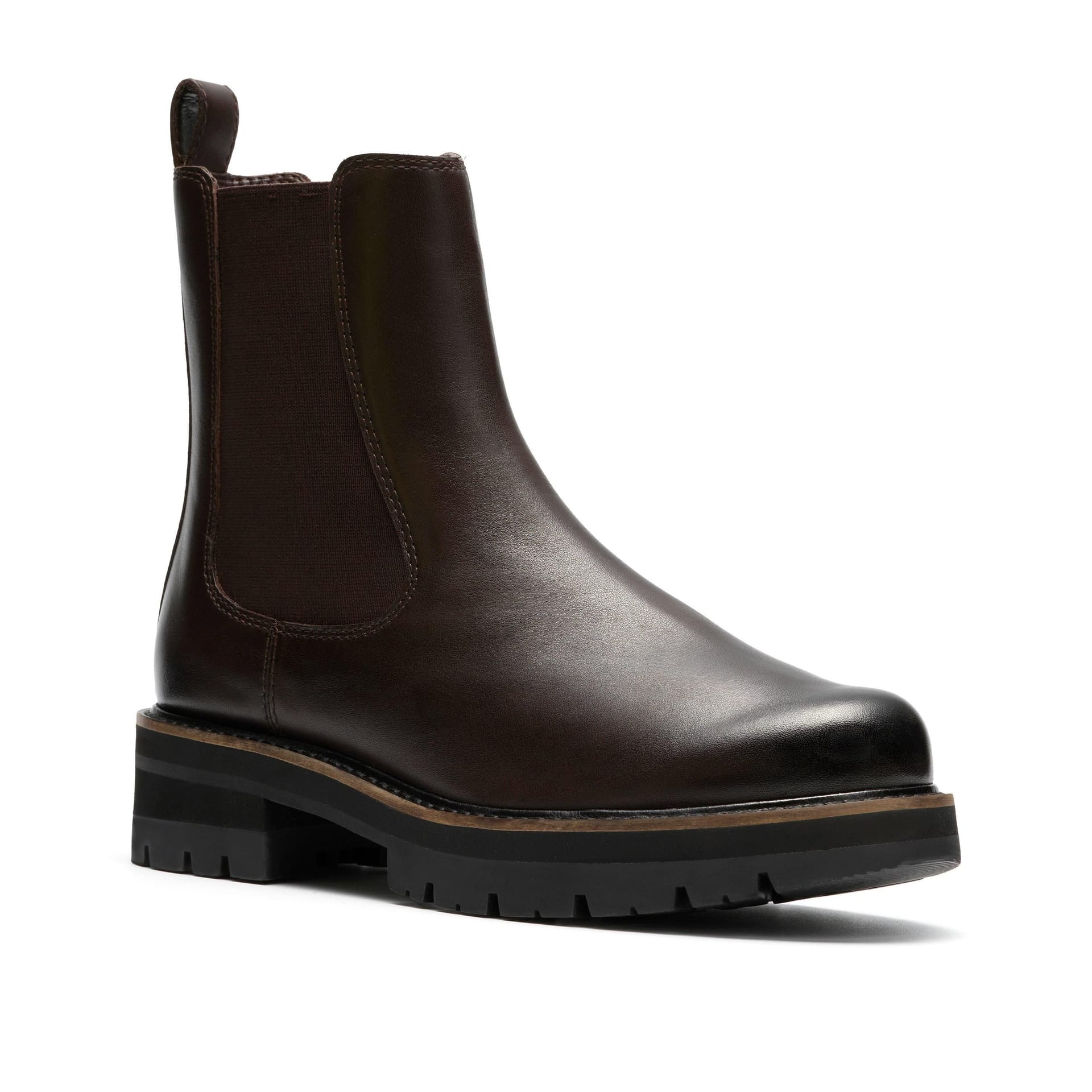 Clarks Clarks Women's Orianna Lane Brown Leather Chelsea Boots - 4