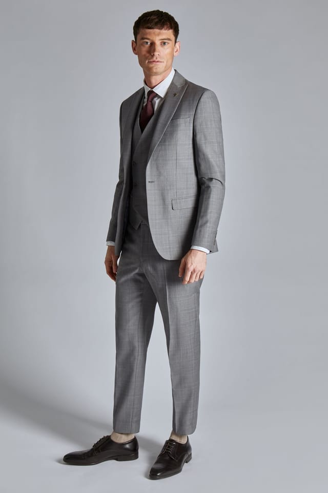 Ted Baker Ted Baker Men's Indus Check Slim Jacket in Grey - 2