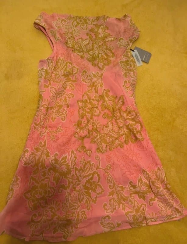 River Island River island cowl neck floral mini dress in pink