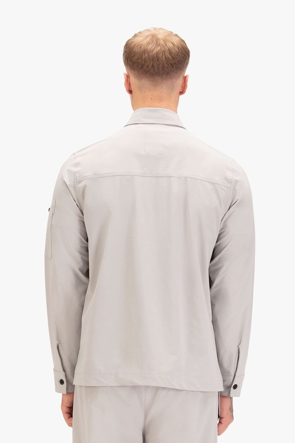 Luke 1977 Luke 1977 Men's Collingford Multi Pocket Shirt in Light Grey - 2
