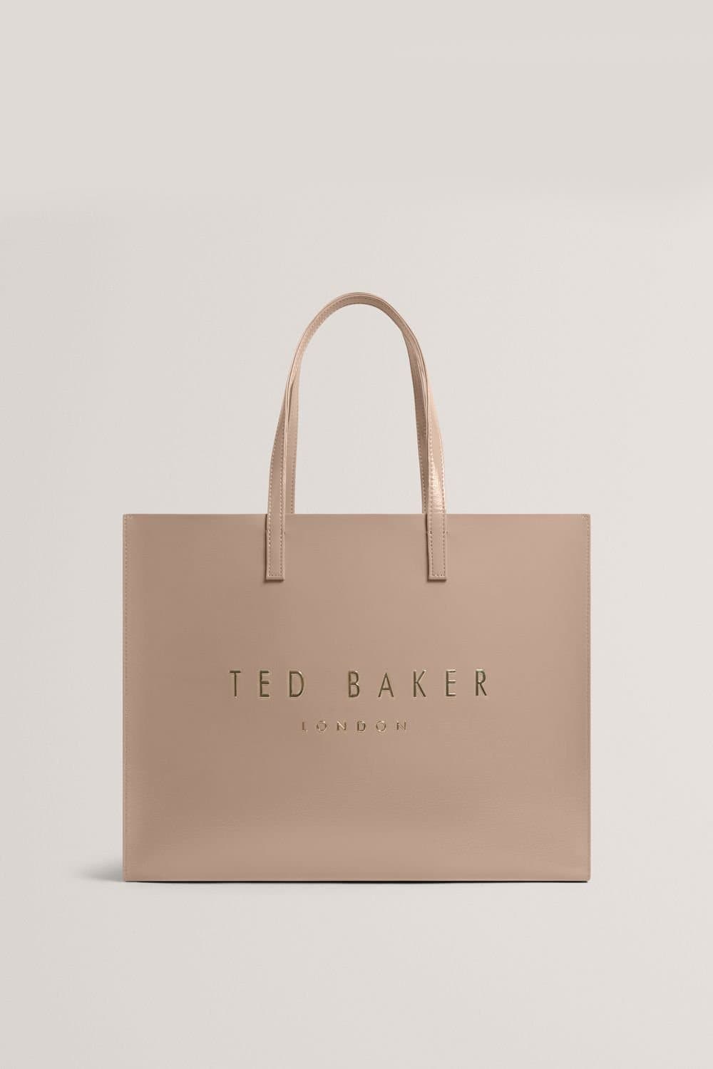 Ted Baker Ted Baker Women's Crinkle Extra Large Icon Bag Stone