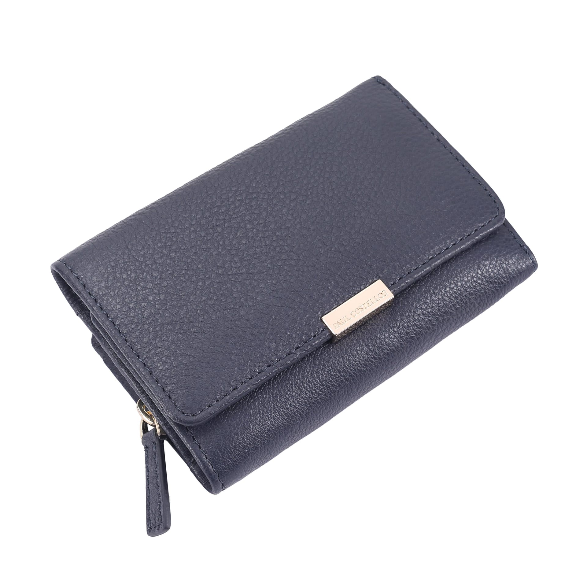 Paul Costelloe Paul Costelloe Women's Torri Leather Purse in Navy - 4