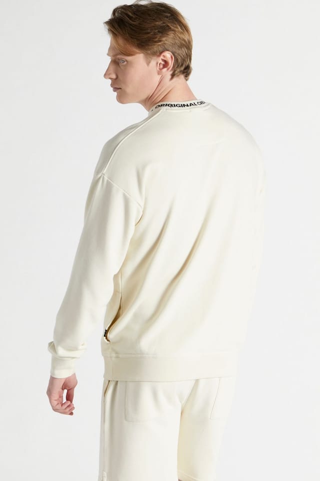 Original Creator Original Creator Men's Tour Sweatshirt in Off-White - 3